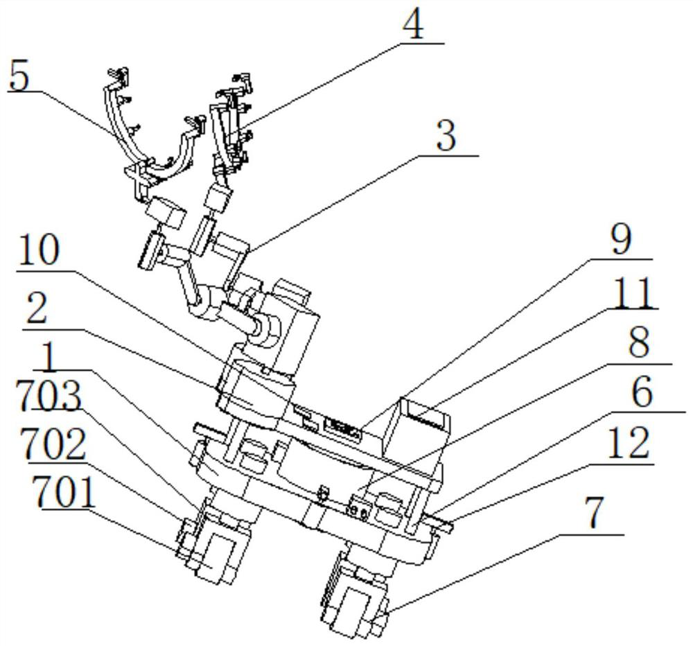 A damage detection device for external cylindrical pipes of valves