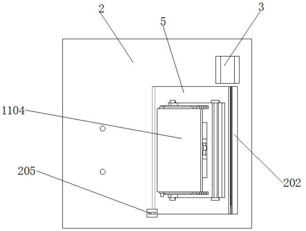 An elevator car roof with the function of rotating ladder