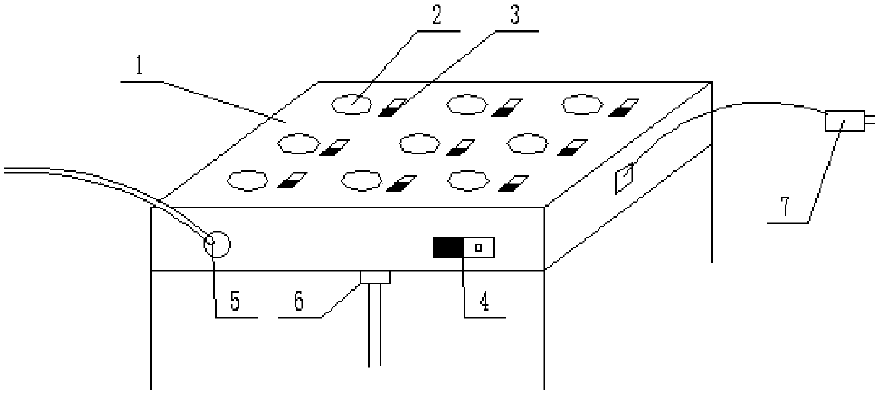 Full-automatic multi-cylinder sock washing machine