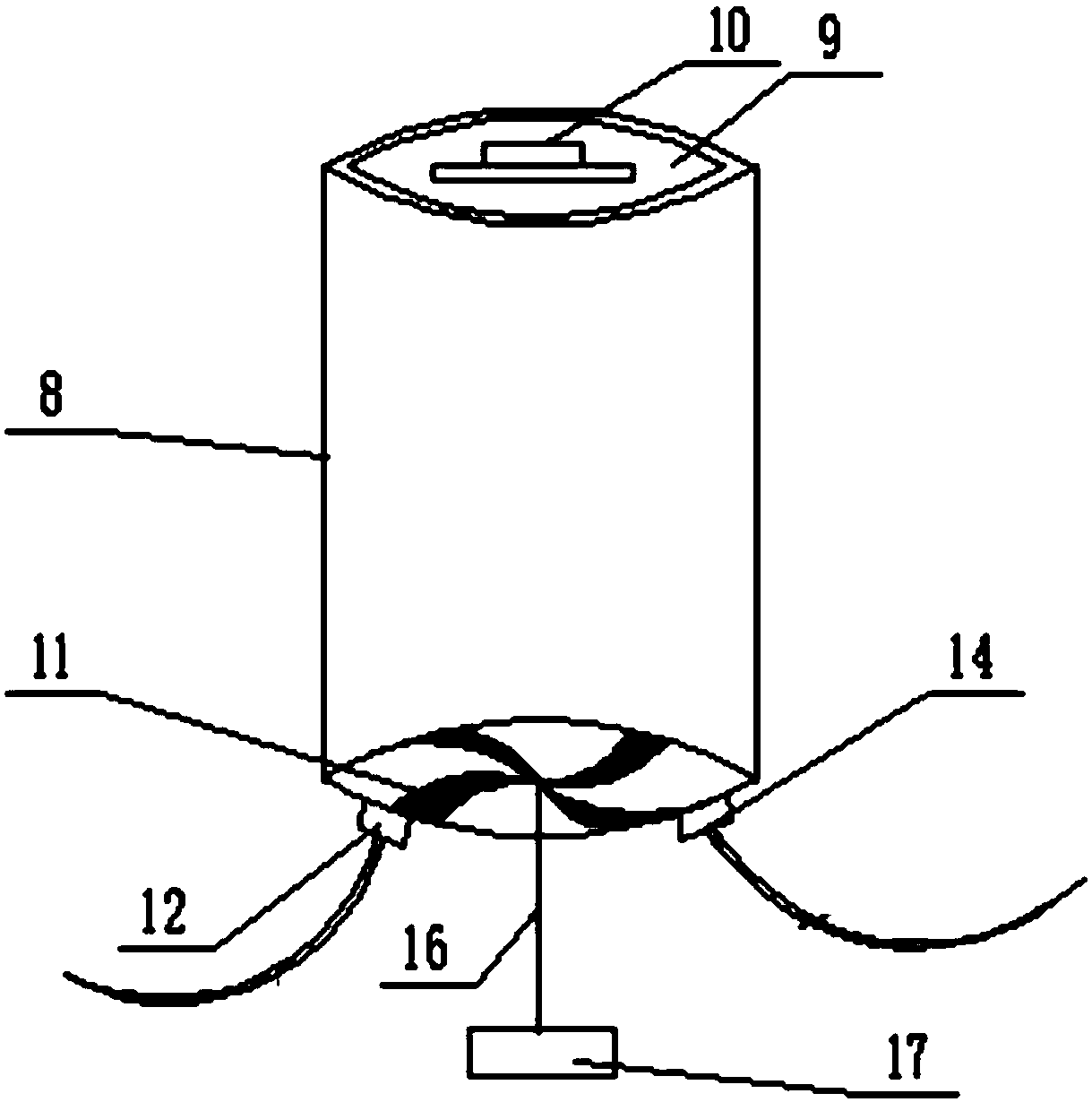 Full-automatic multi-cylinder sock washing machine