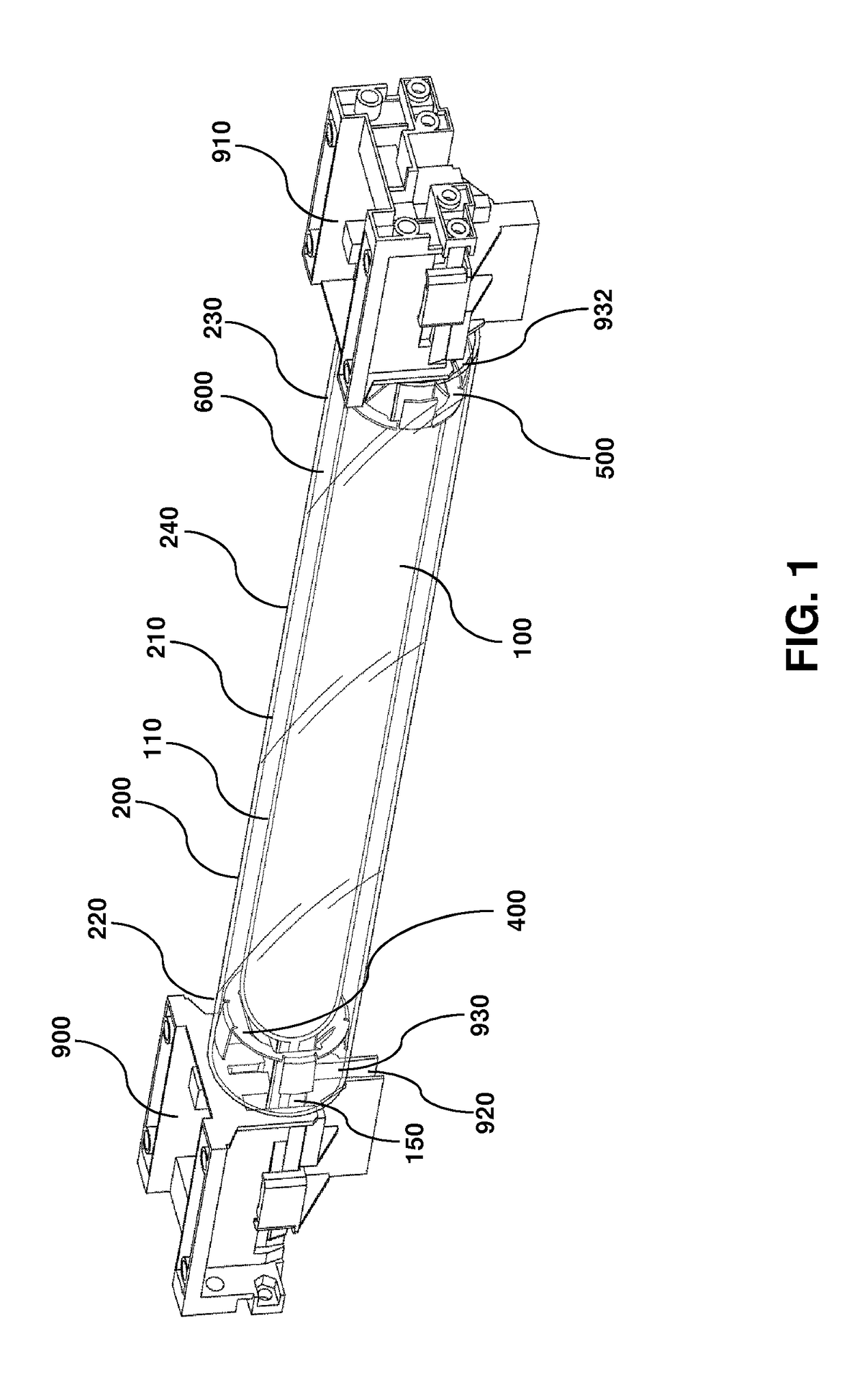 Thermally isolated high intensity light source