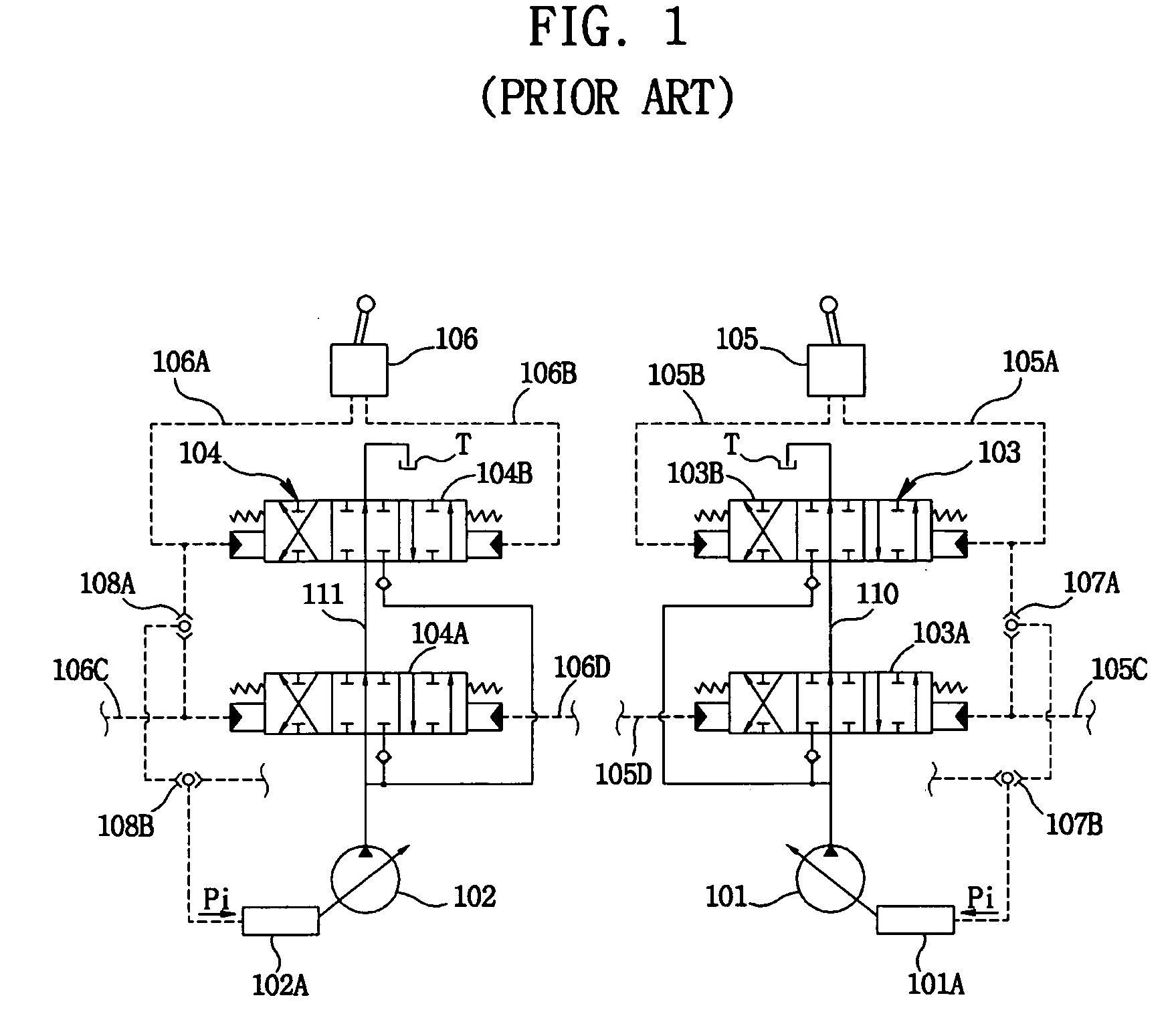 Fluid pump control system for excavators