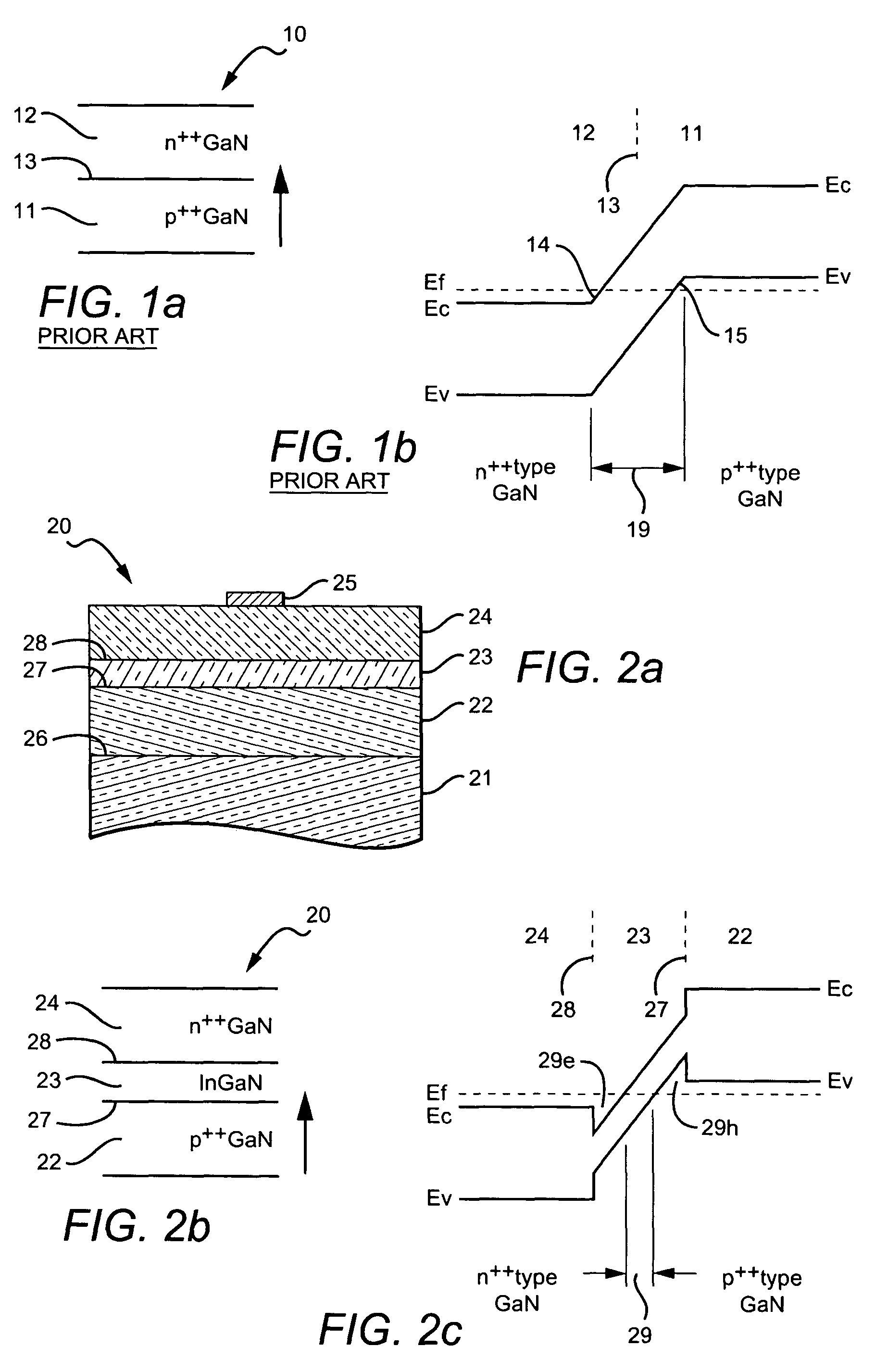 Low resistance tunnel junctions in wide band gap materials and method of making same