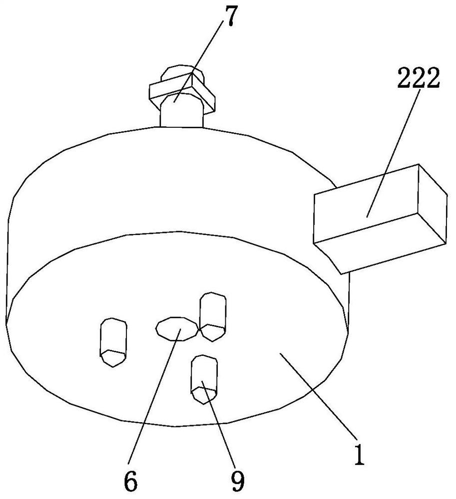 Patella replacement integrated drilling device