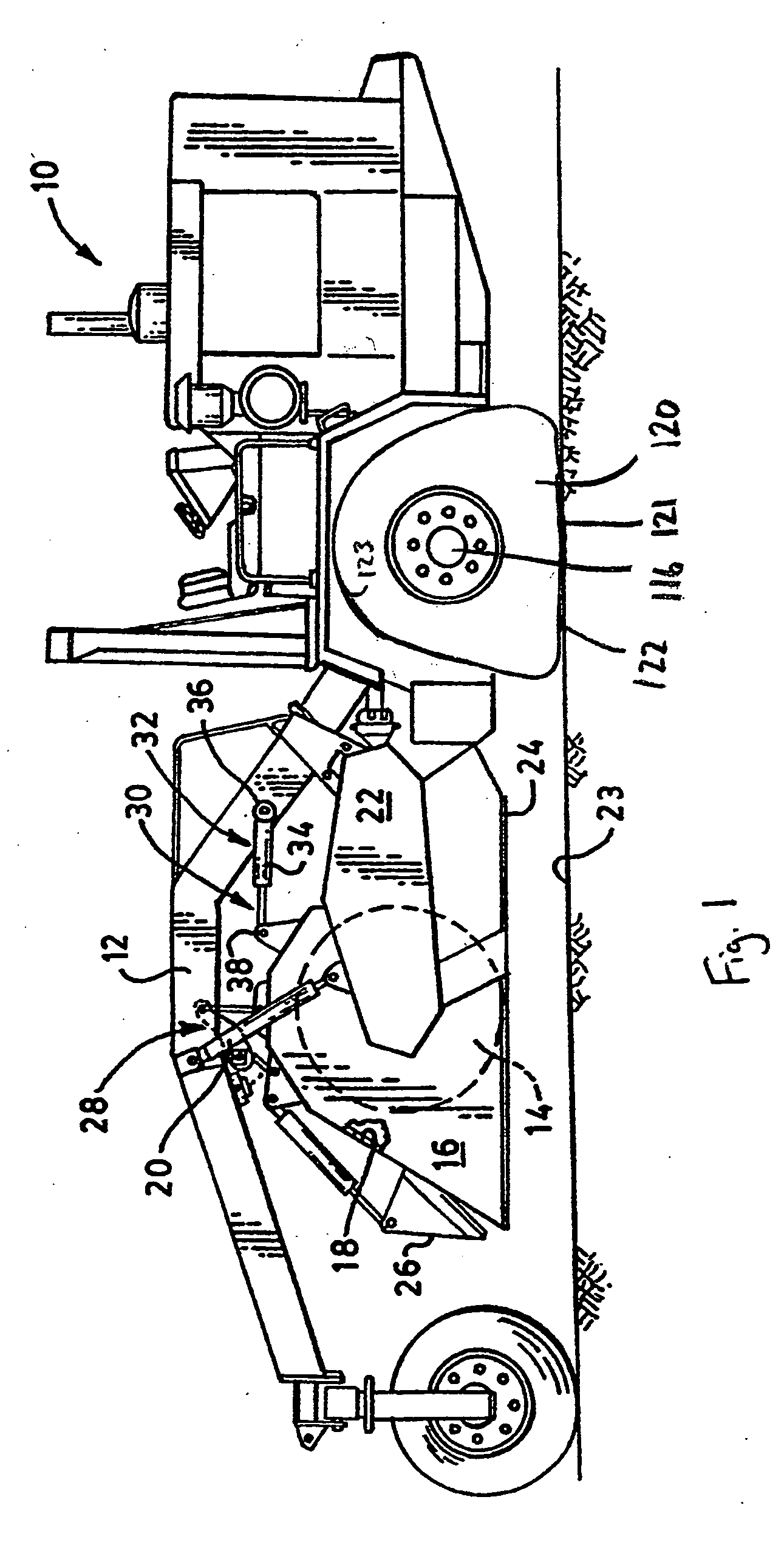 Soil stabilizer with track apparatus