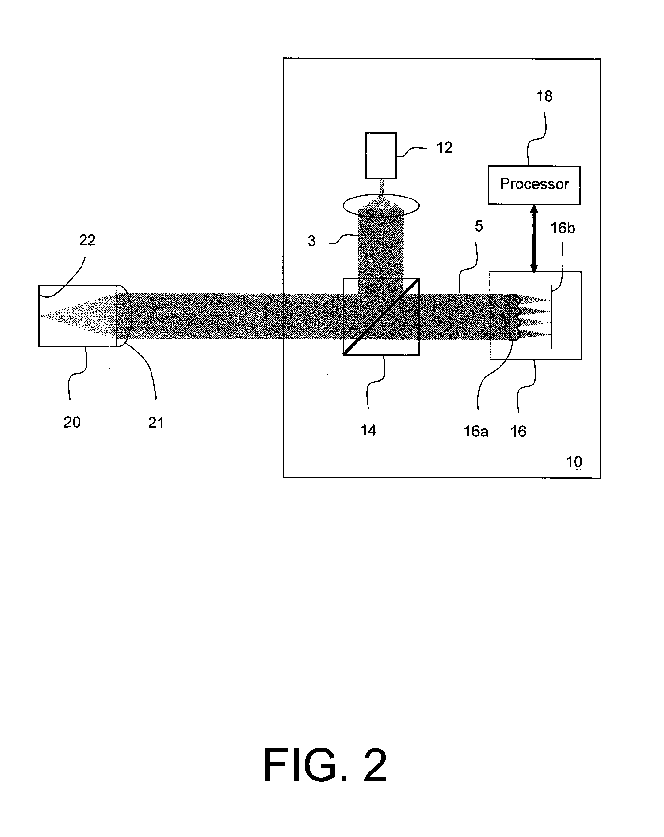 Model eye producing a speckle pattern having a reduced bright-to-dark ratio for use with optical measurement system for cataract diagnostics