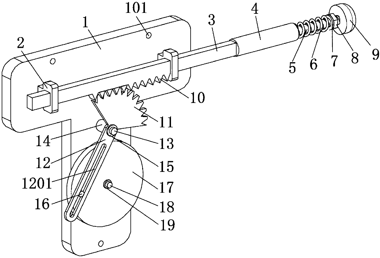 Treatment assisting device for cardiology department