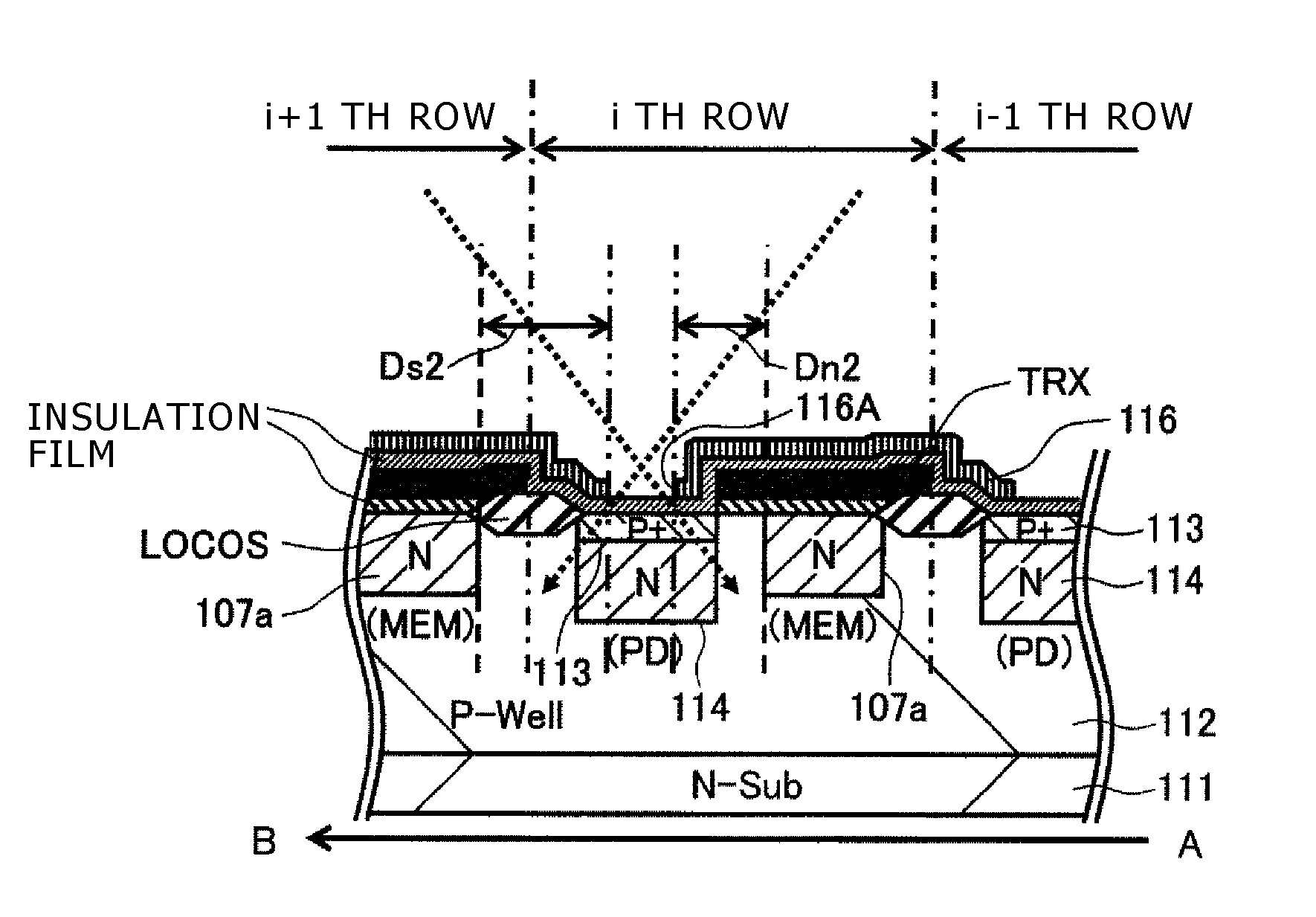 Solid-state image taking device and electronic apparatus