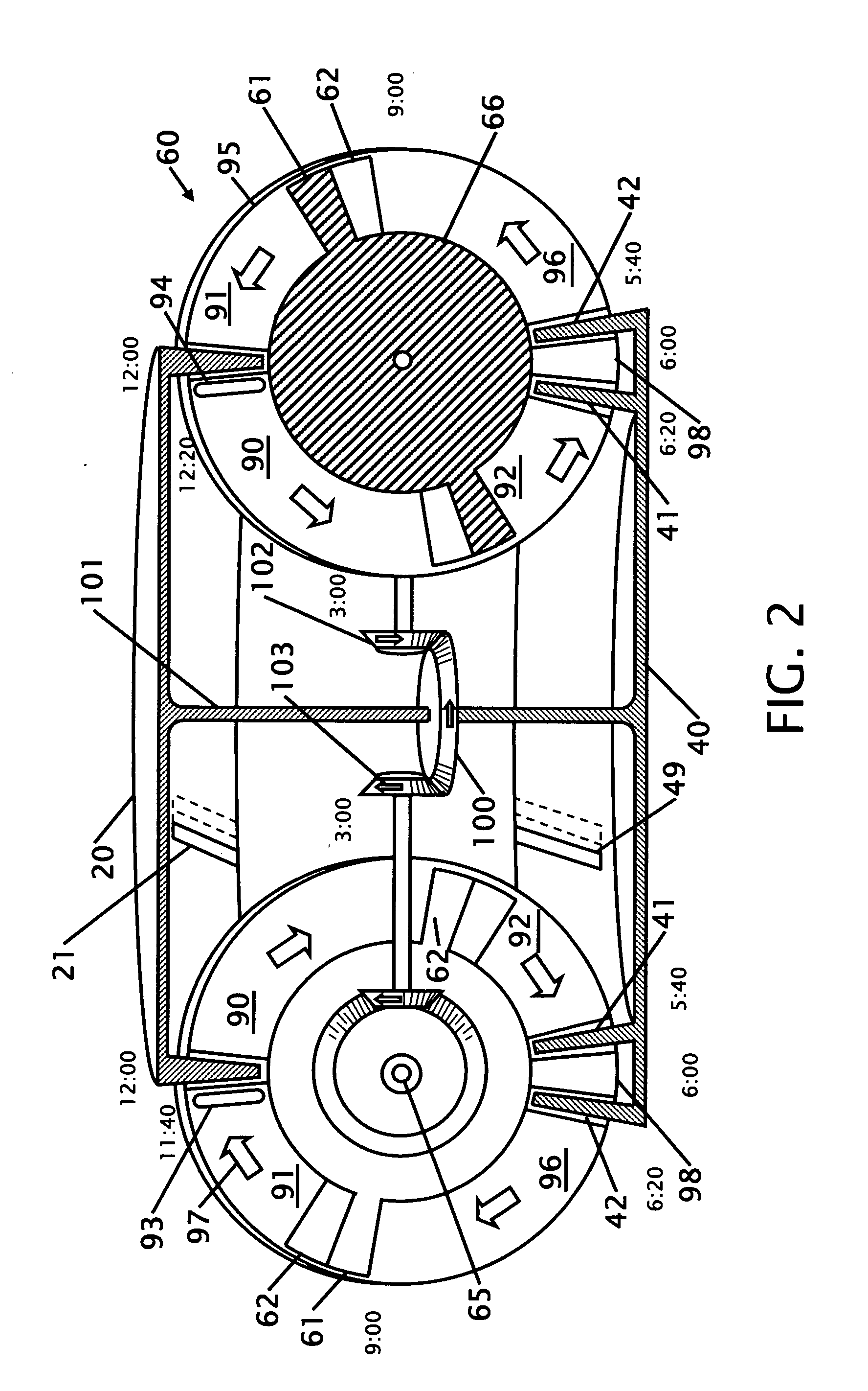 Rotary internal combustion engine and rotary compressor