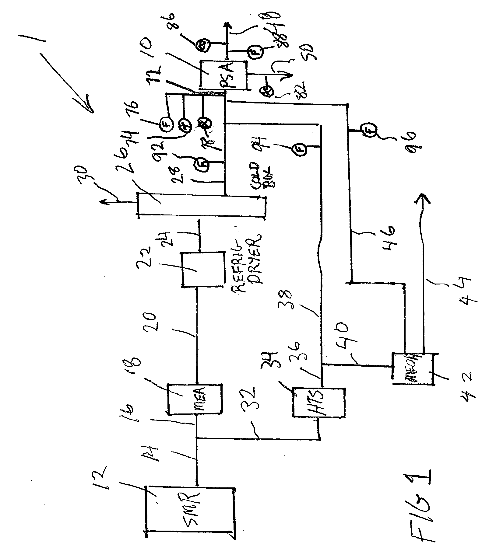 Adsorption control method