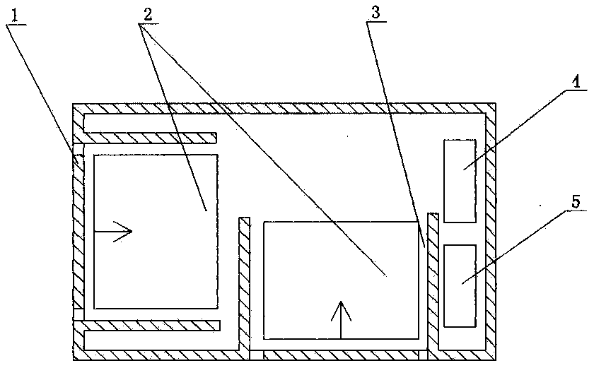 Electric built-in shutter control hub