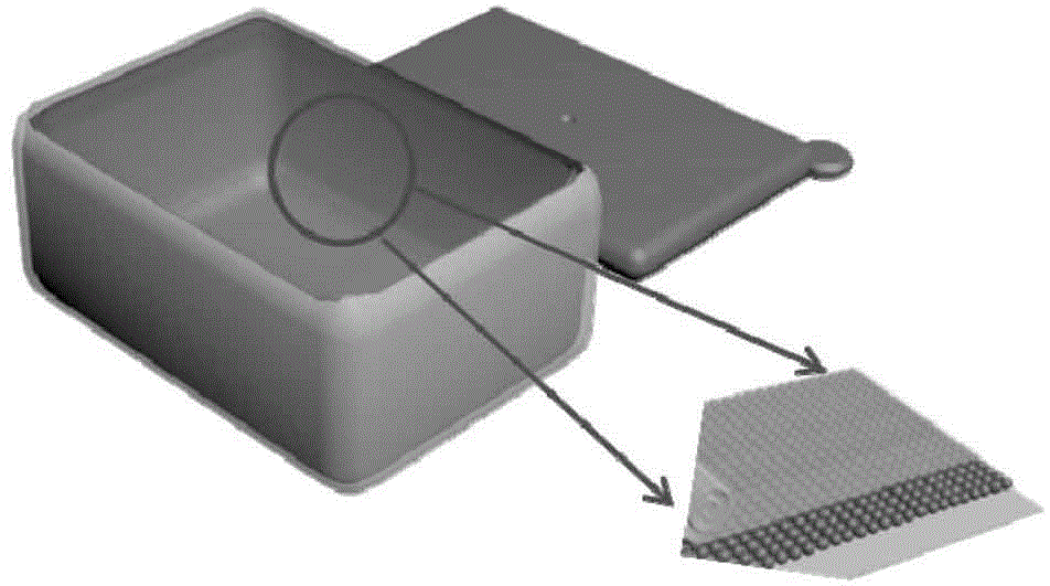 Multi-functional composite membrane with high photo-thermal conversion efficiency as well as preparation method and application of composite membrane