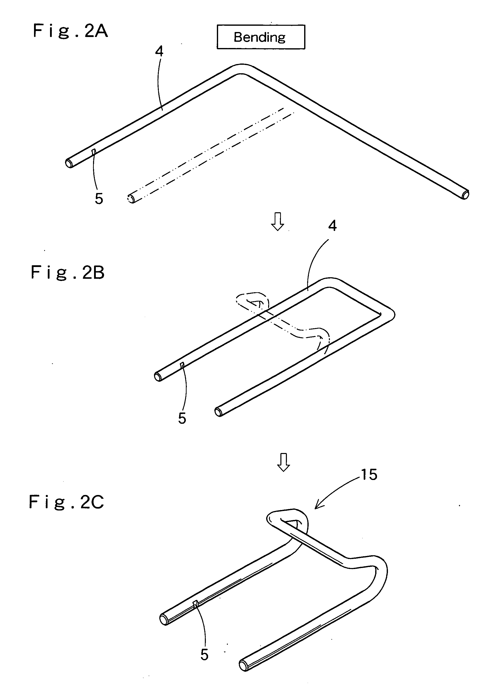 Method for manufacturing headrest stay