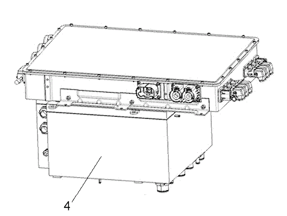 Fuel cell engine system integrated structure