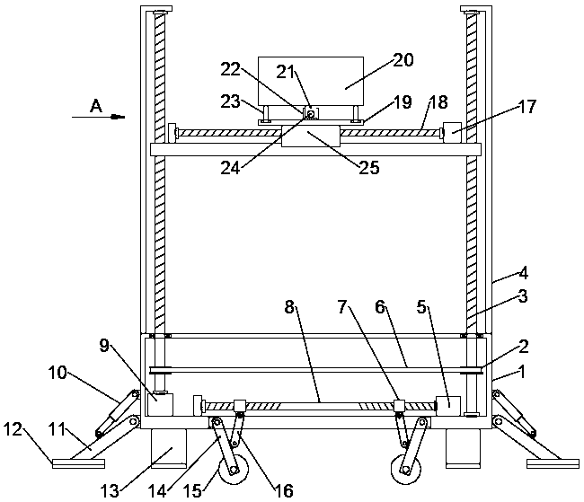 Special elevator for building installation engineering