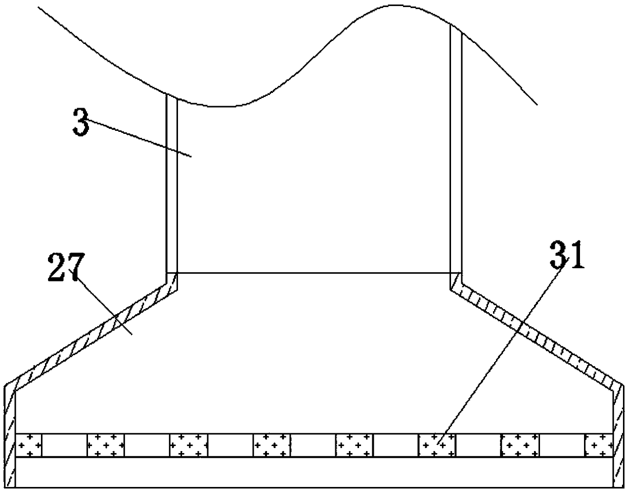 Uniformly-mixing stirring device for medical technology development