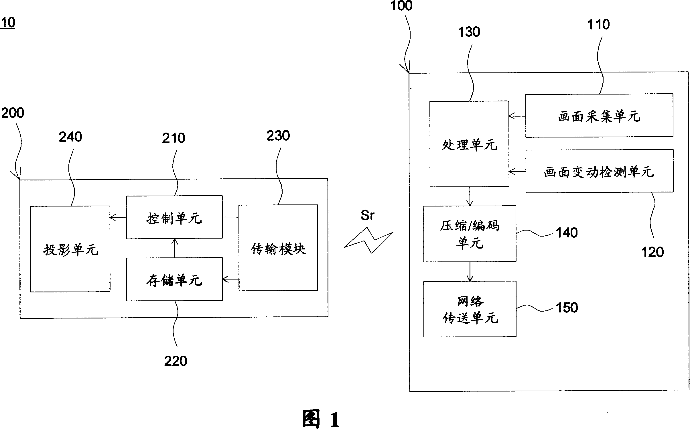 Image data updating method and broadcasting system using the same