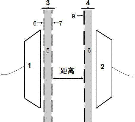 Non-radioactive wireless electric energy transmission system based on electromagnetic tunneling effect in Meite material