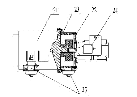 Power system of electric excavator