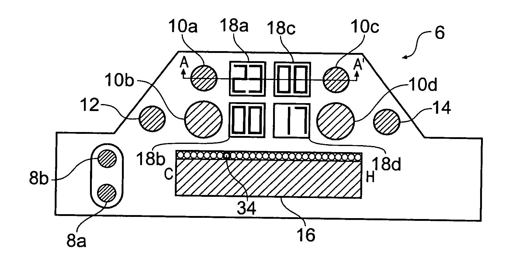 Touch sensitive control panel