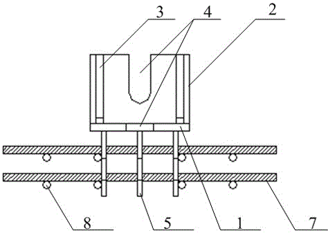 Fixing device and installation method of prefabricated concrete external wall panel