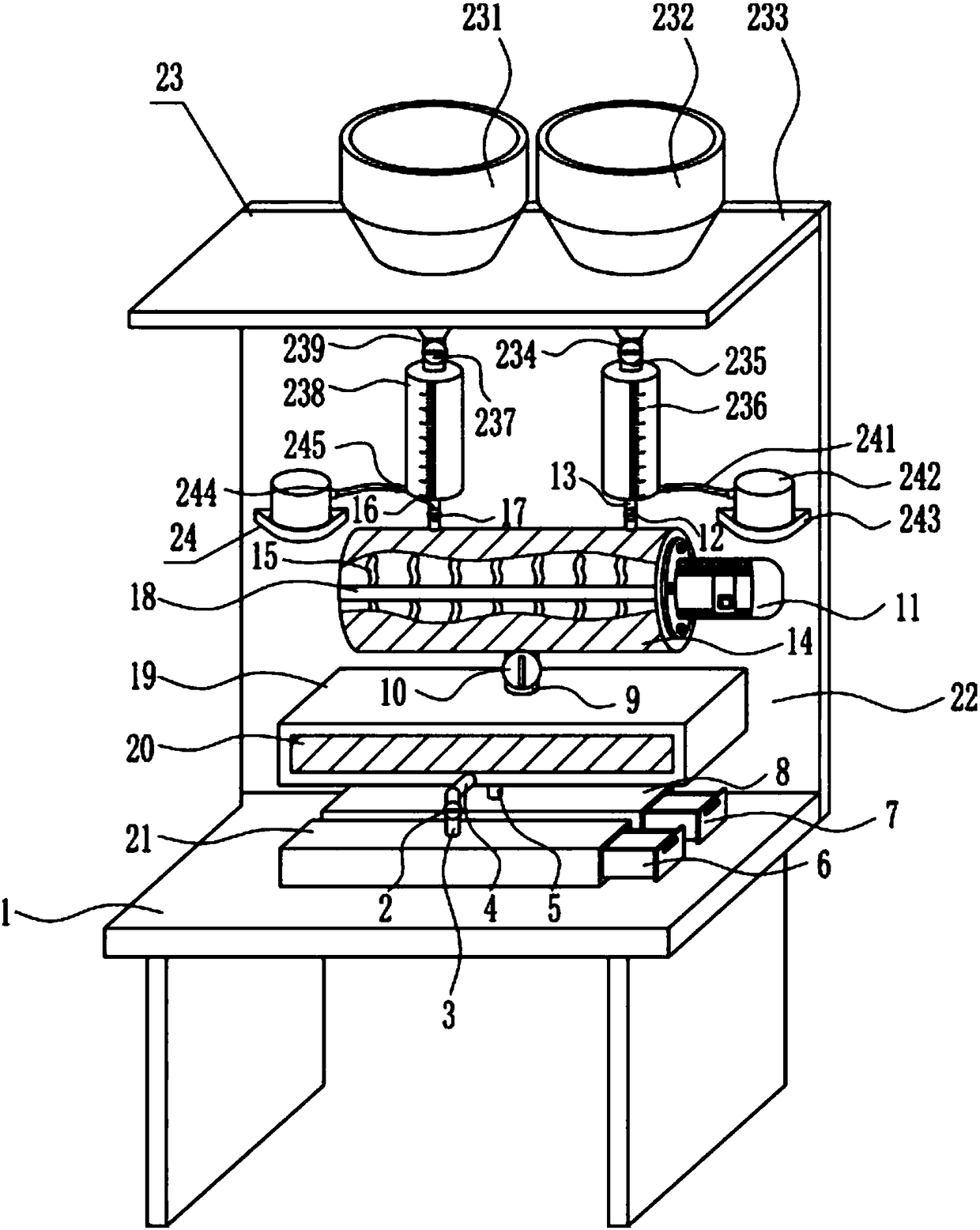 Rare earth oxide extraction equipment