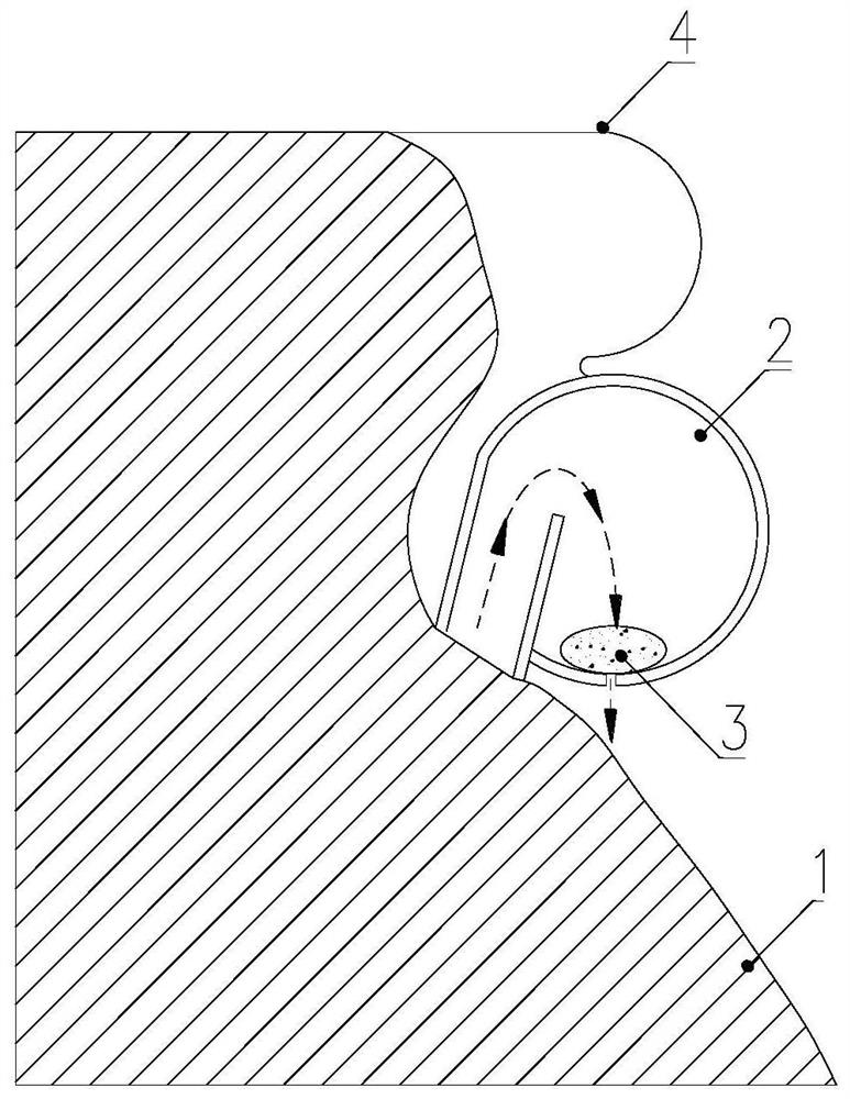 A method for delayed release of toilet cleaner