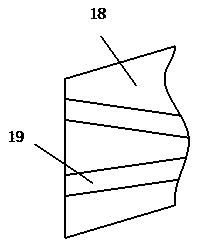 Wood floor keel and mounting method thereof