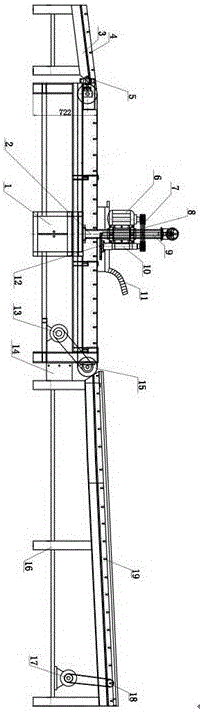 Elevator composite counterweight grinding ultraflat production line