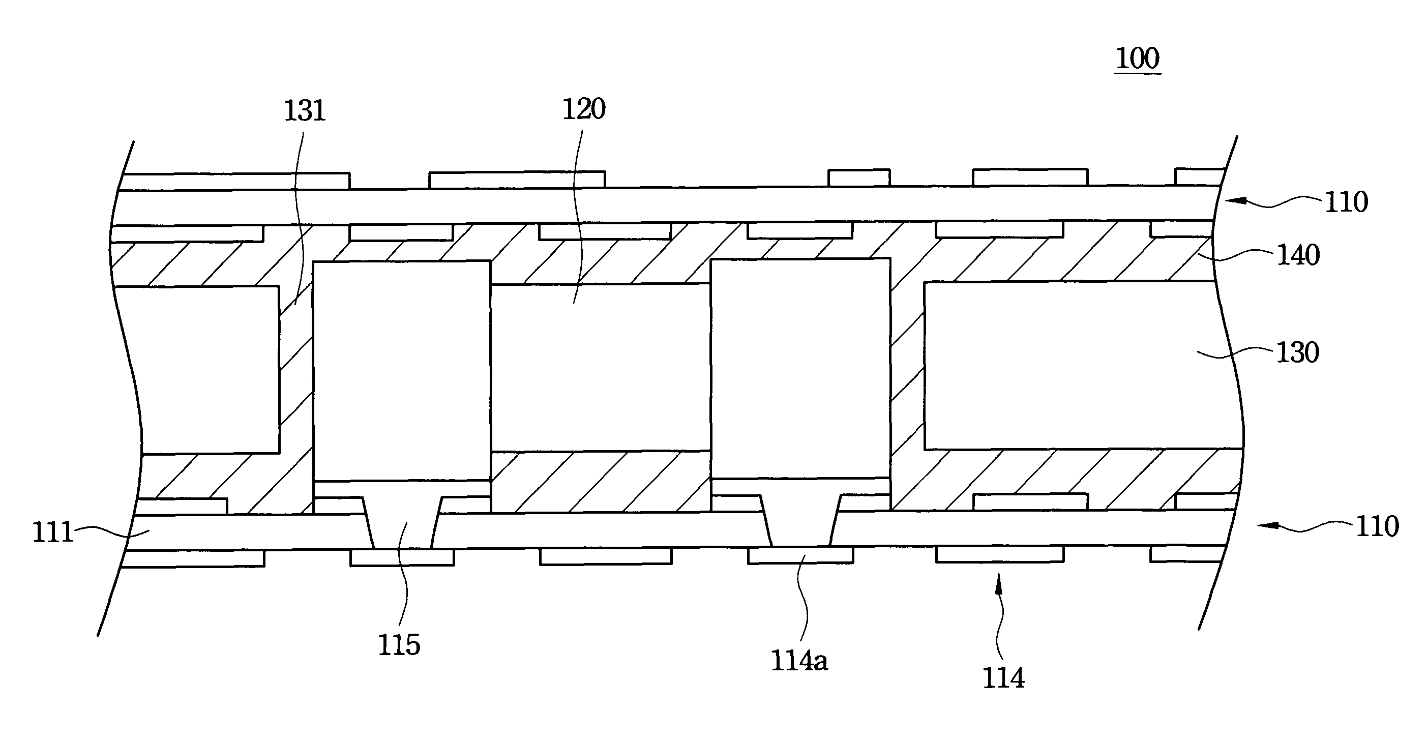 Manufacturing method for integrating passive component within substrate