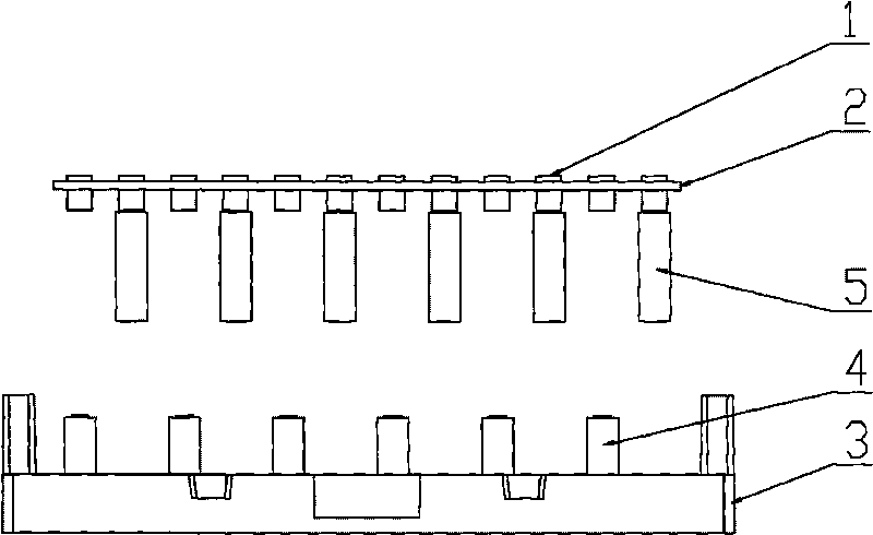 Method for sorting batteries by sucker-type electromagnets