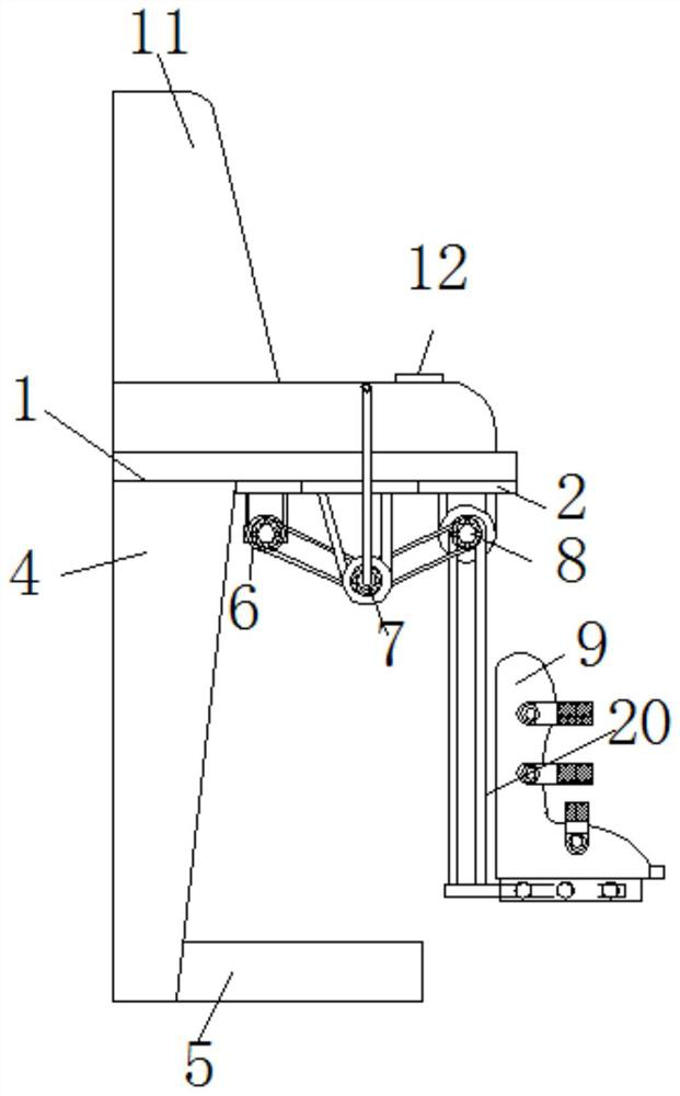 Rehabilitation exercise device for orthopedics department