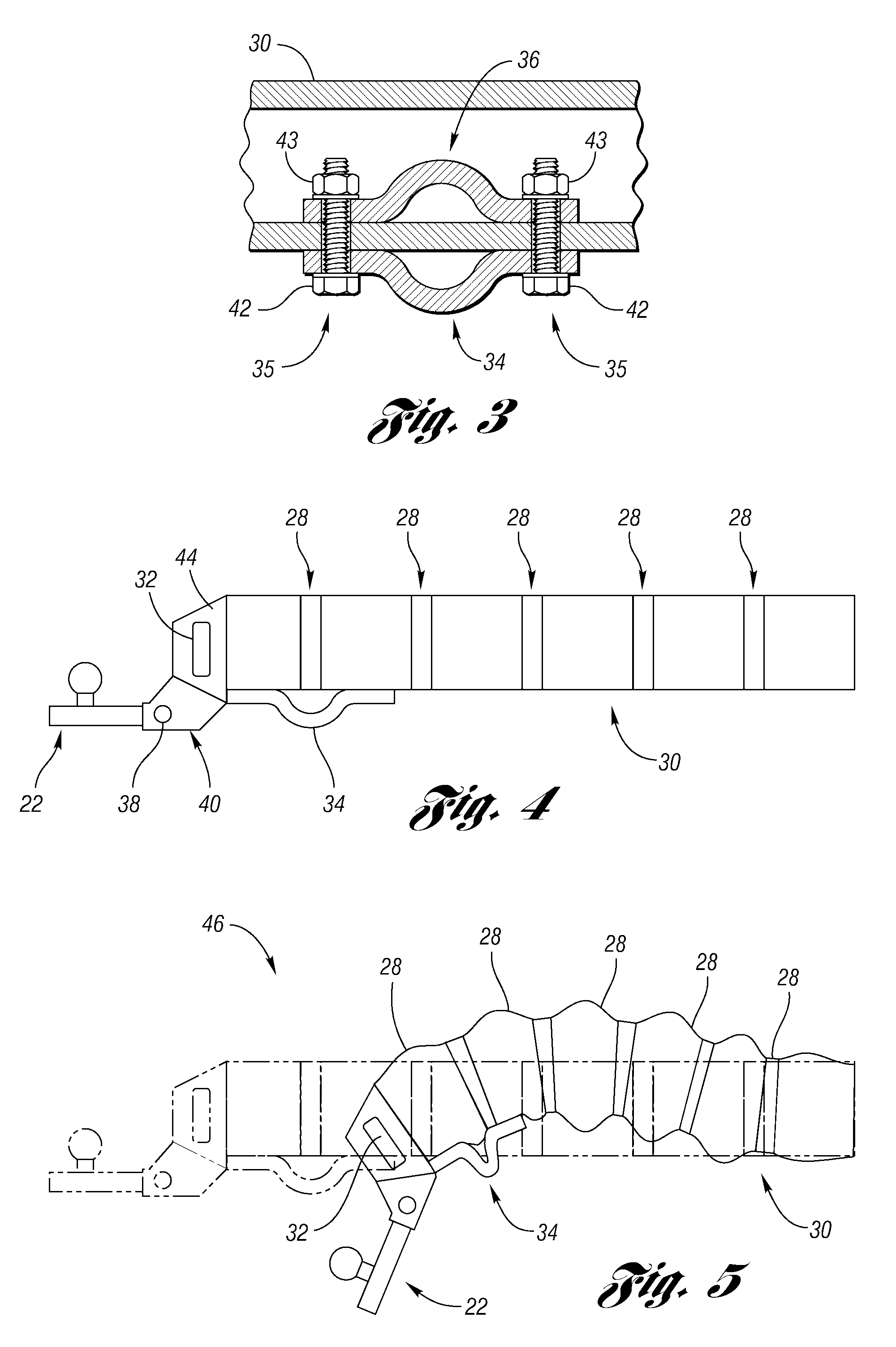 Rear Vehicle Subassembly Having a Towing Hitch Member