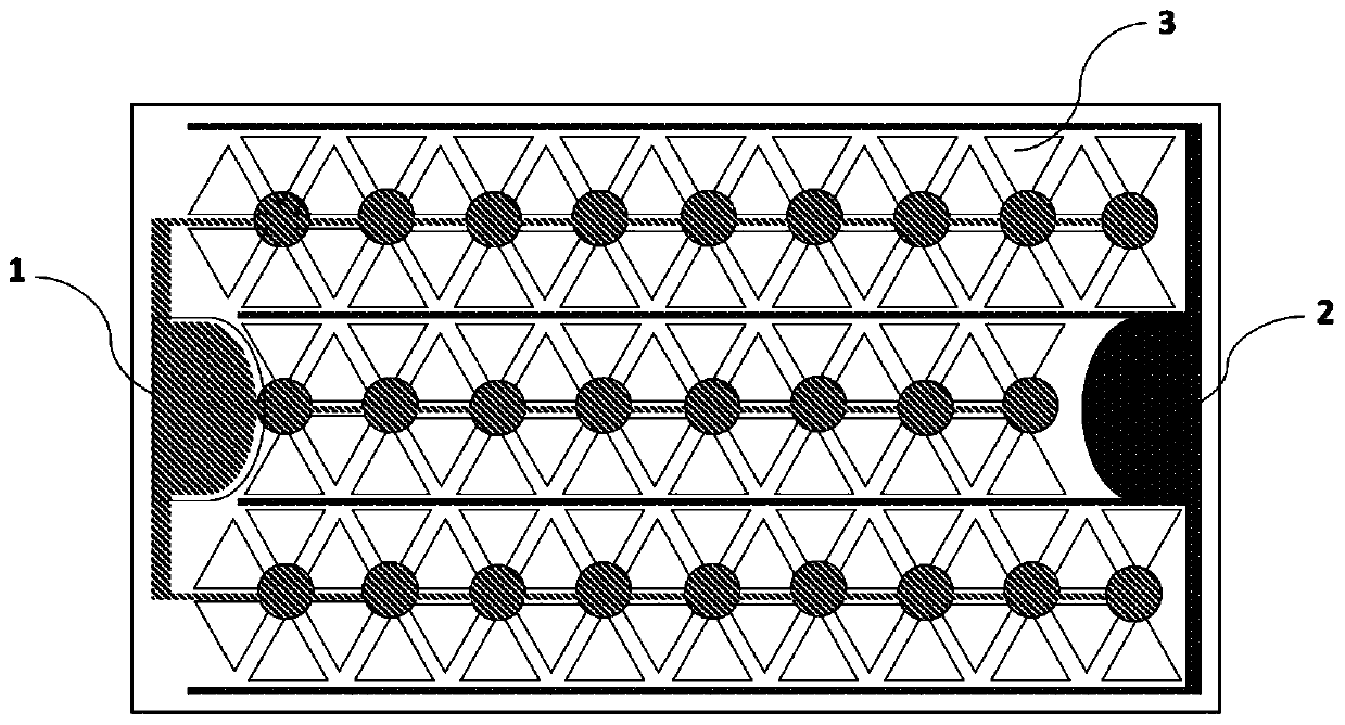 Front-mounted integrated unit light-emitting diode