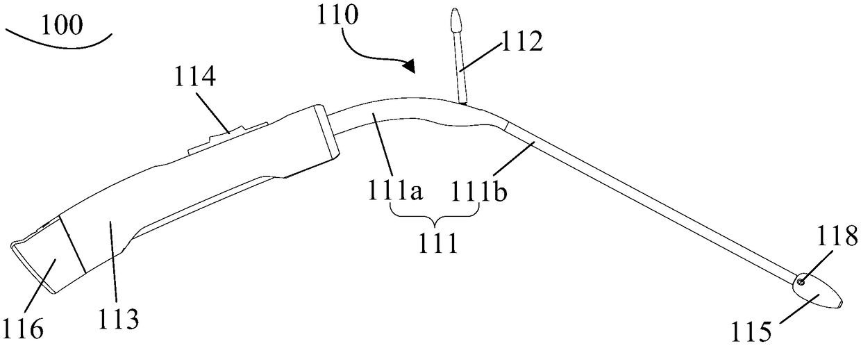 Intraoperative stent delivery system and intraoperative stent system