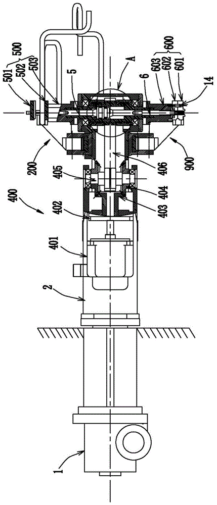 A pipe left and right bending mechanism