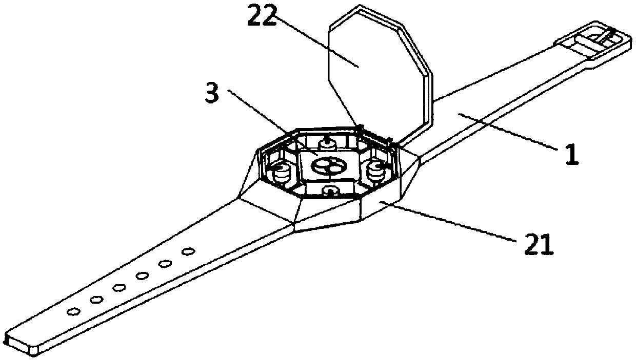 Watches and bracelets with embedded drones