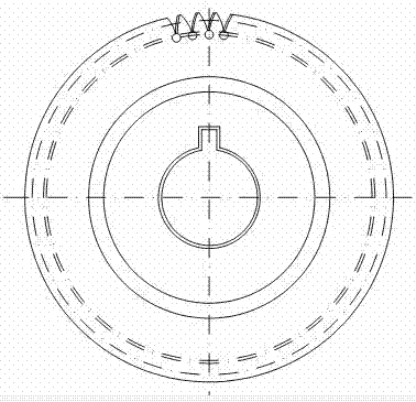 Involute gear-shaving cutter