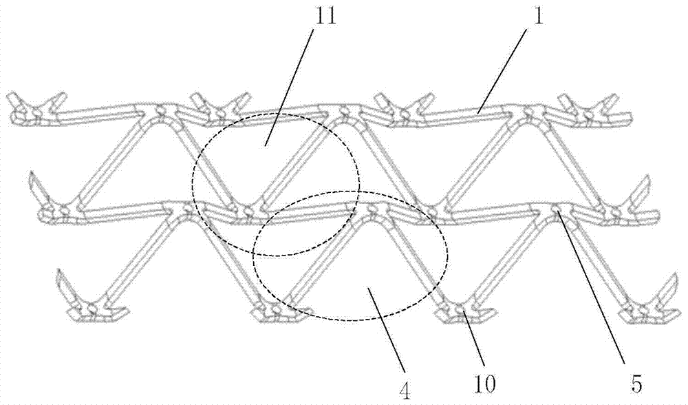 A kind of lightweight composite lattice sandwich panel and its preparation method