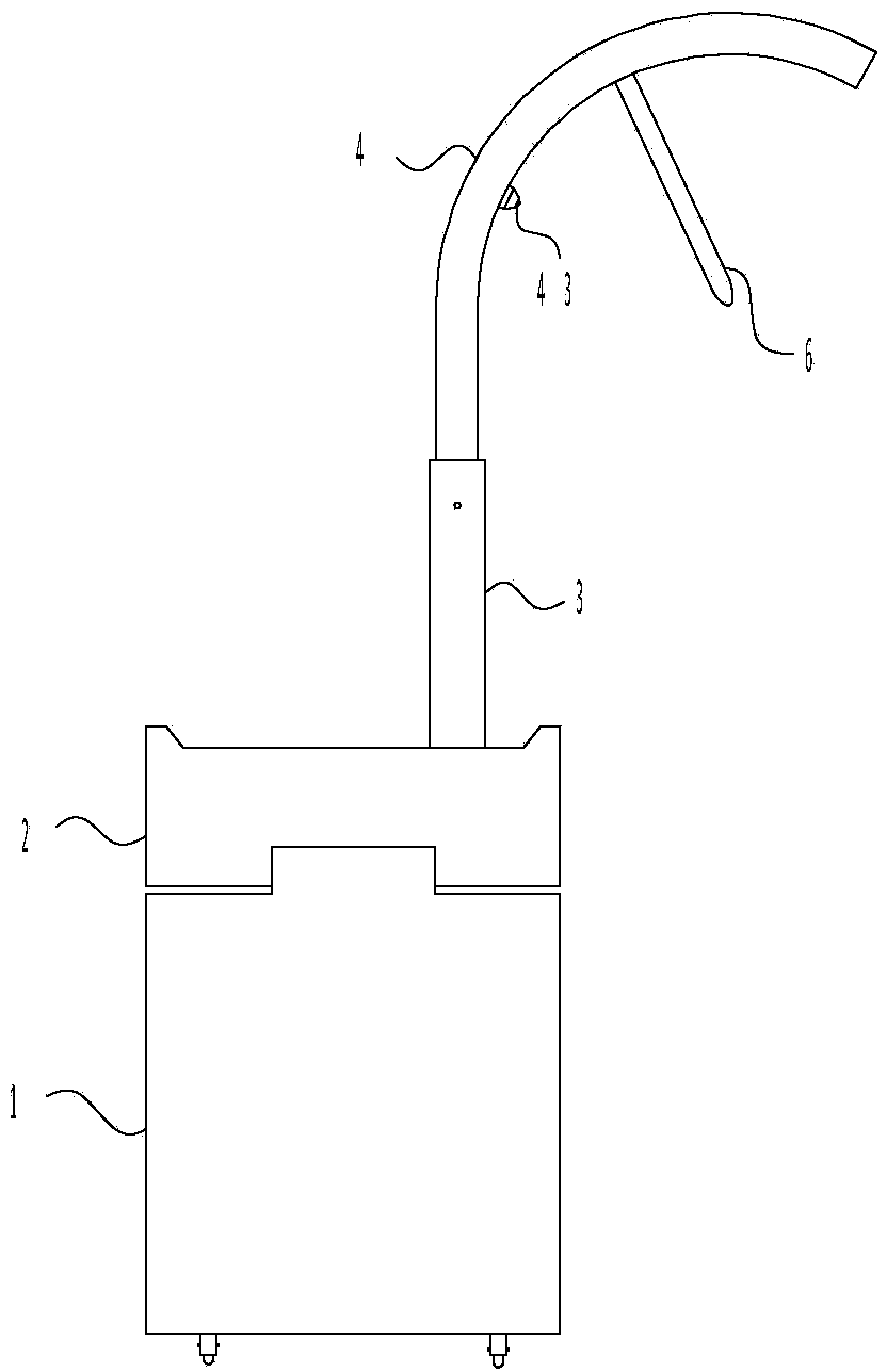 Chest puncture positioning device