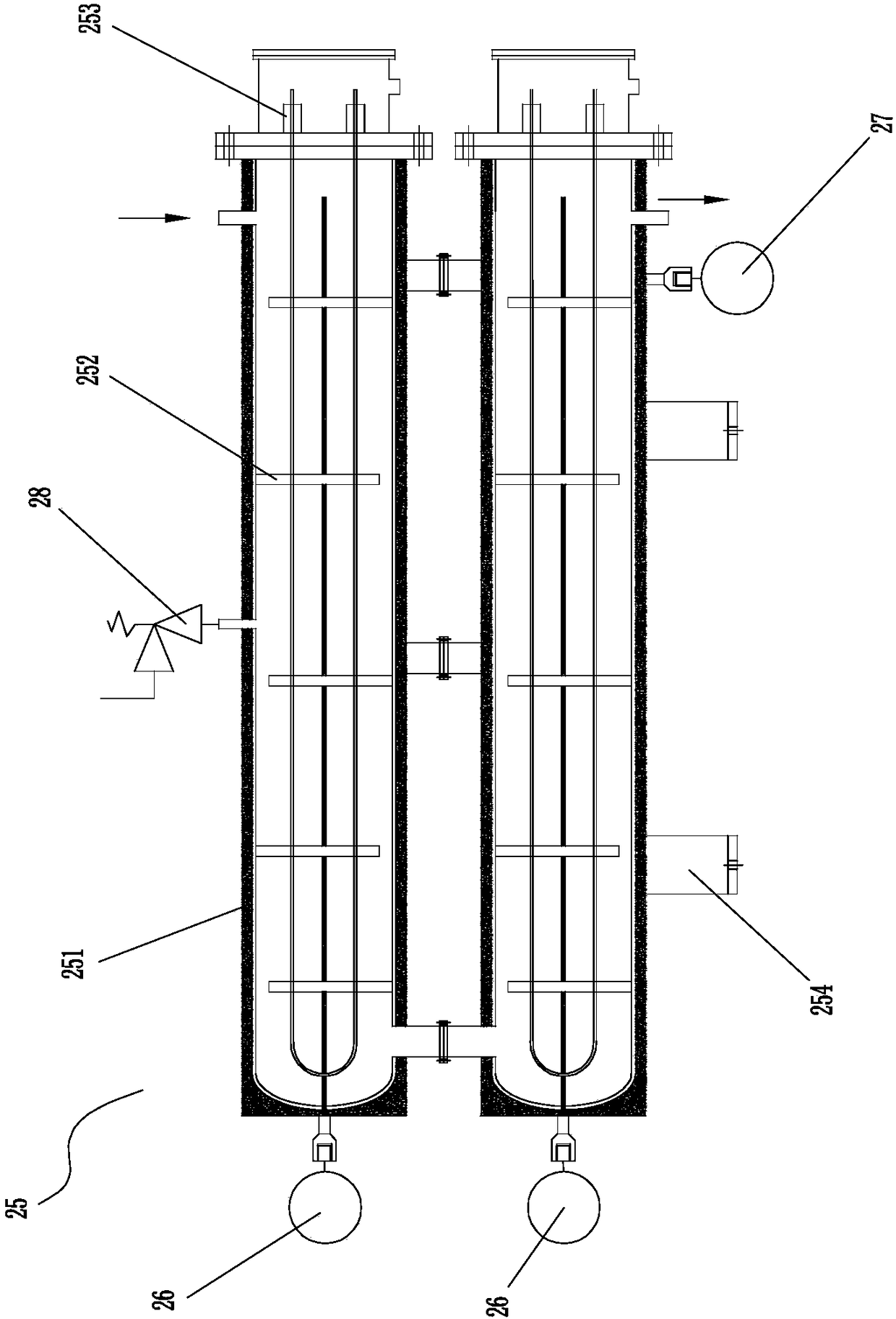 Online adsorbent regeneration method for SF6 purification treatment device