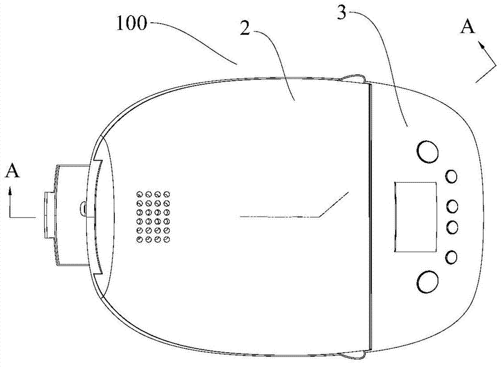 Bread machine with steaming function