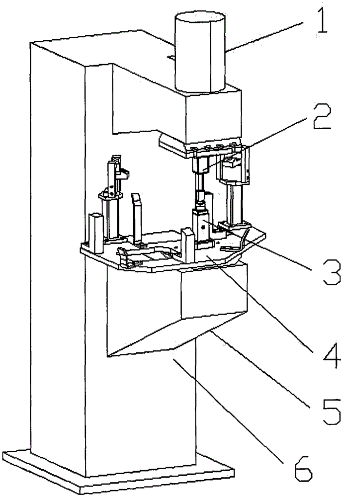 Convex spot welding equipment for passenger car