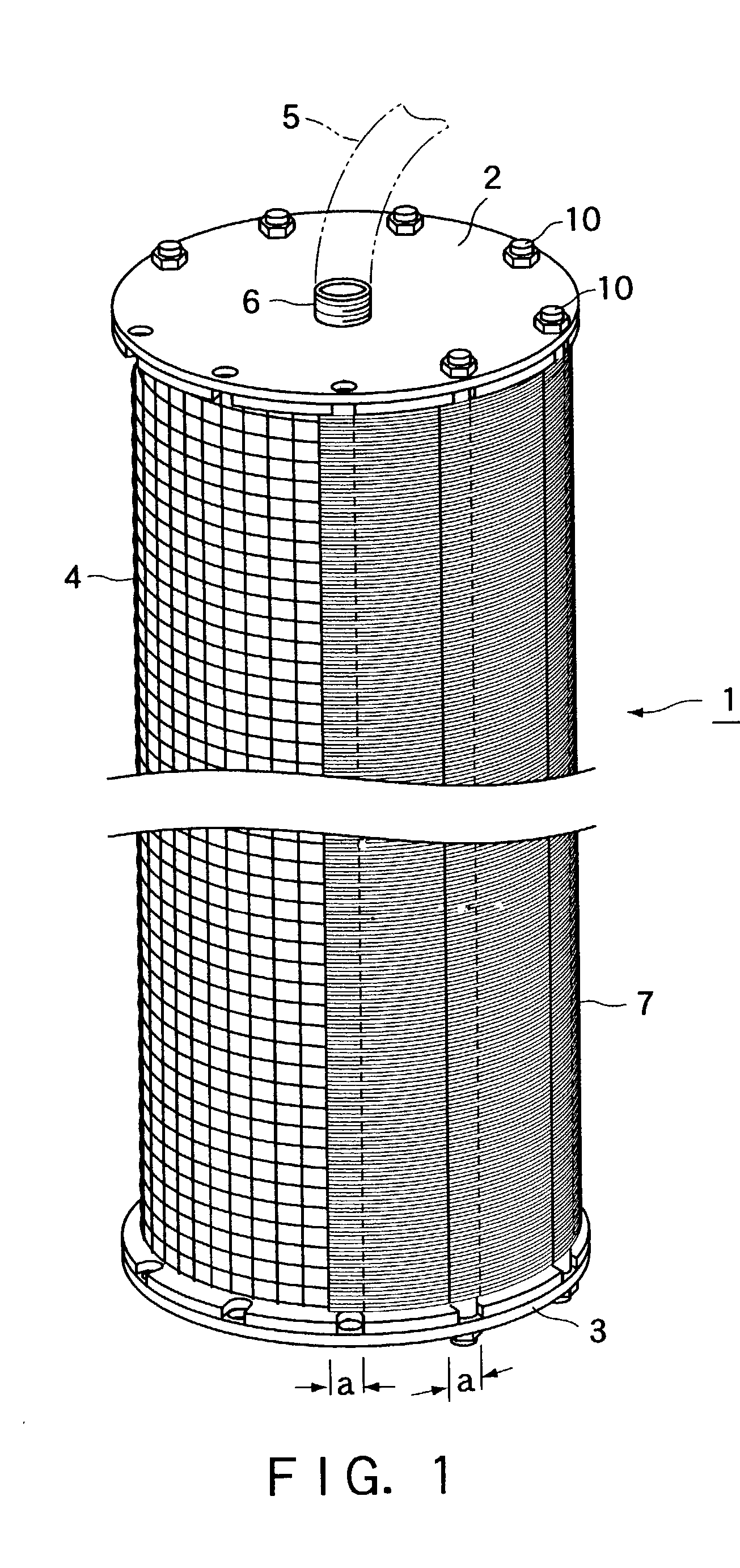 Solid-liquid filtering method and system for sewage, waste water and the like