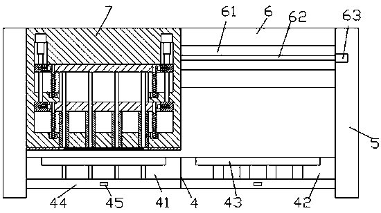 Novel iron plate cutting device for constructional engineering