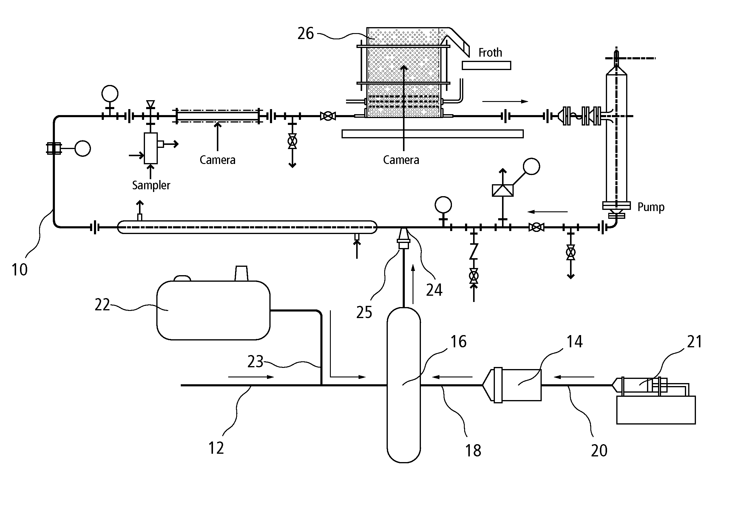 Coated gas bubbles for recovery of hydrocarbon