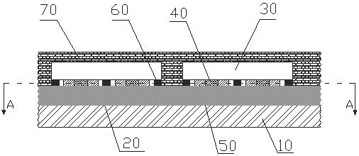 System-level wafer packaging structure and packaging method