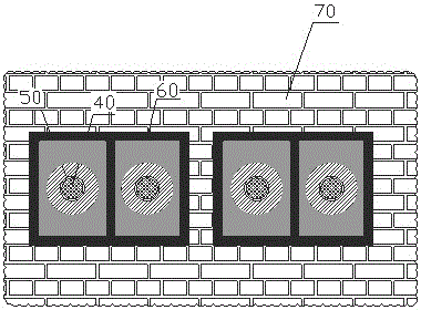 System-level wafer packaging structure and packaging method