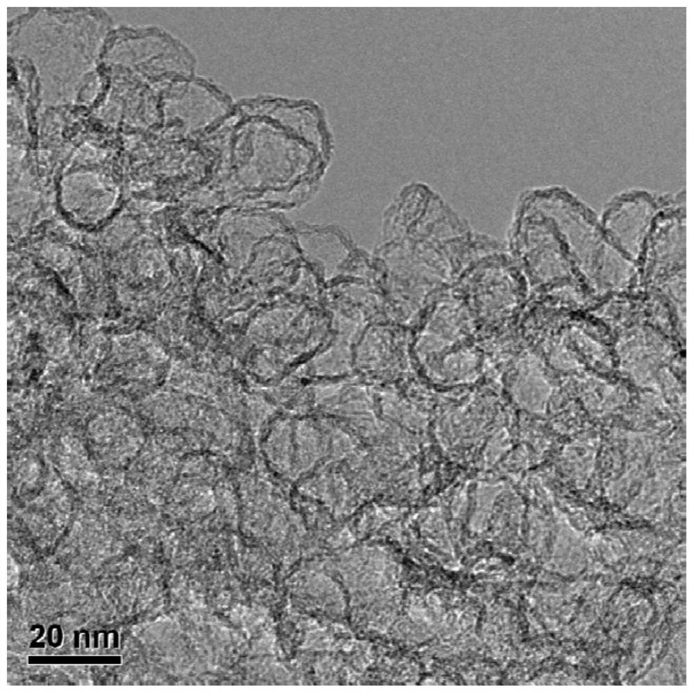 A graphitized carbon material with a three-dimensional micro-nano composite structure, its preparation method and application