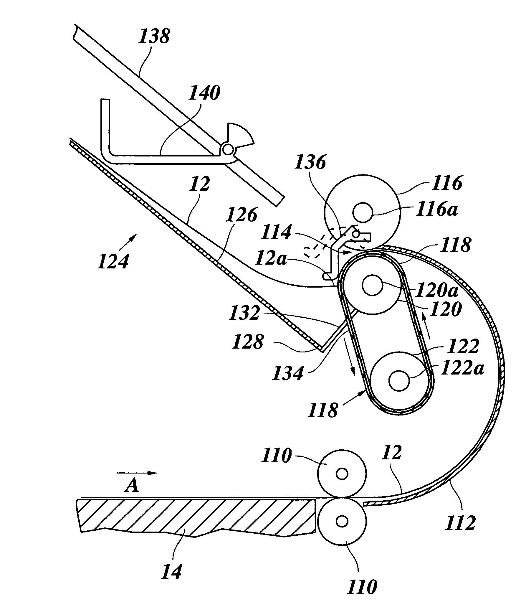 Sheet discharge system